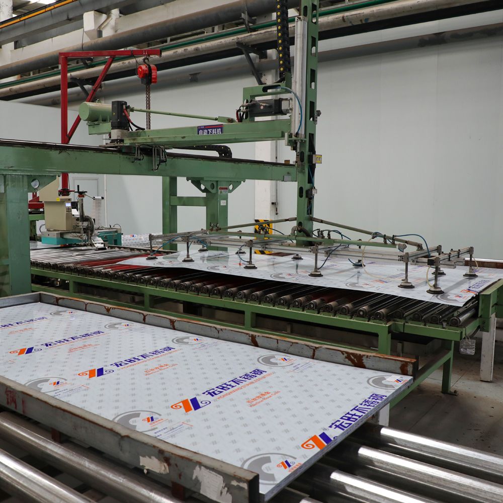 Customized Grade EN 1.4301 Stainless Steel 1280mm Width X5CrNi18-10SS Sheet and Plate