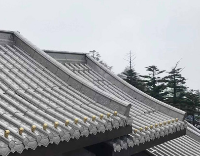 Mount Emei Temple Roof Renovation