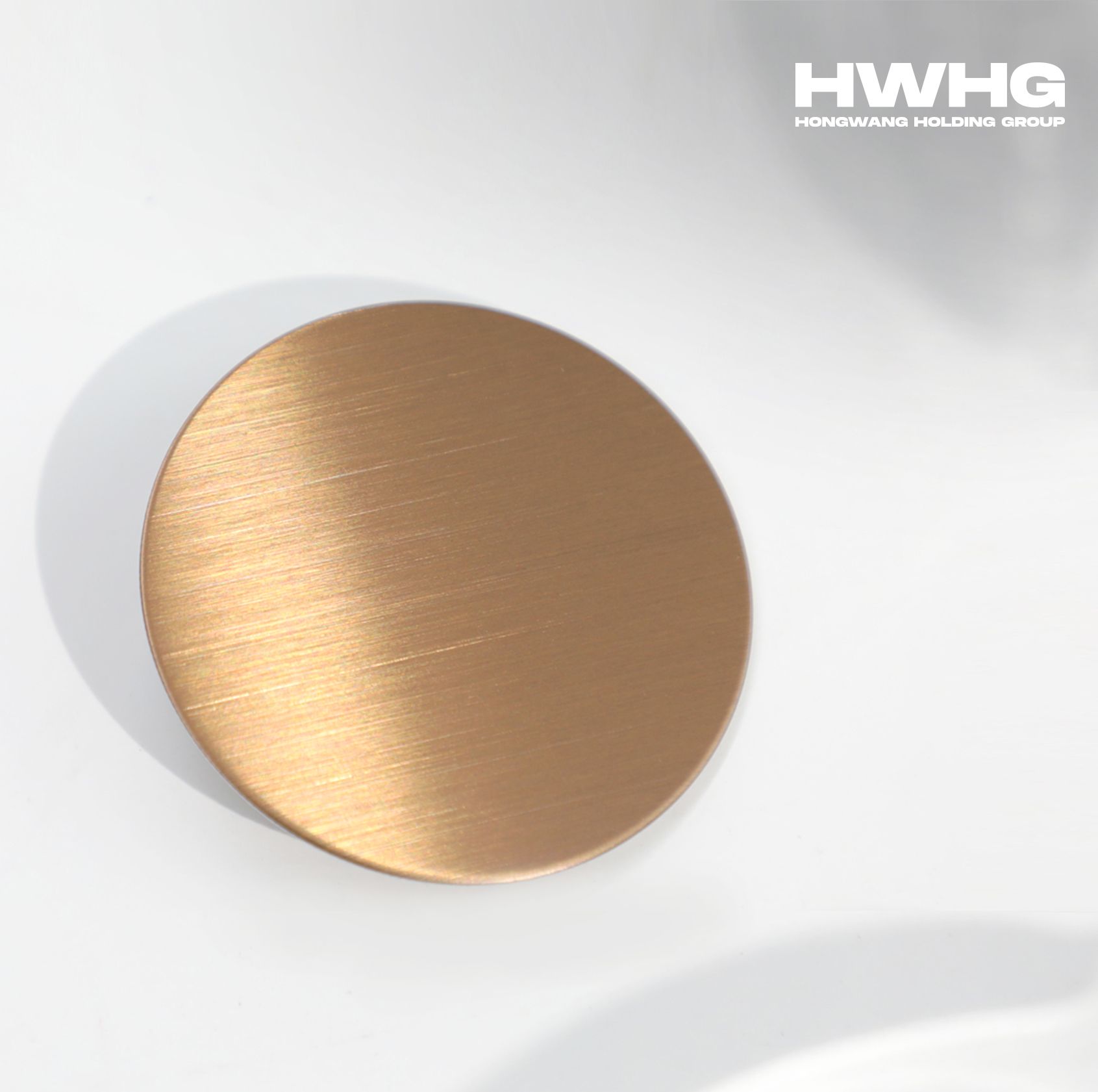 SUS430 Rose-gold PVD Color Coating Hairline 4X8 Stainless Steel Sheet for decorative Materials