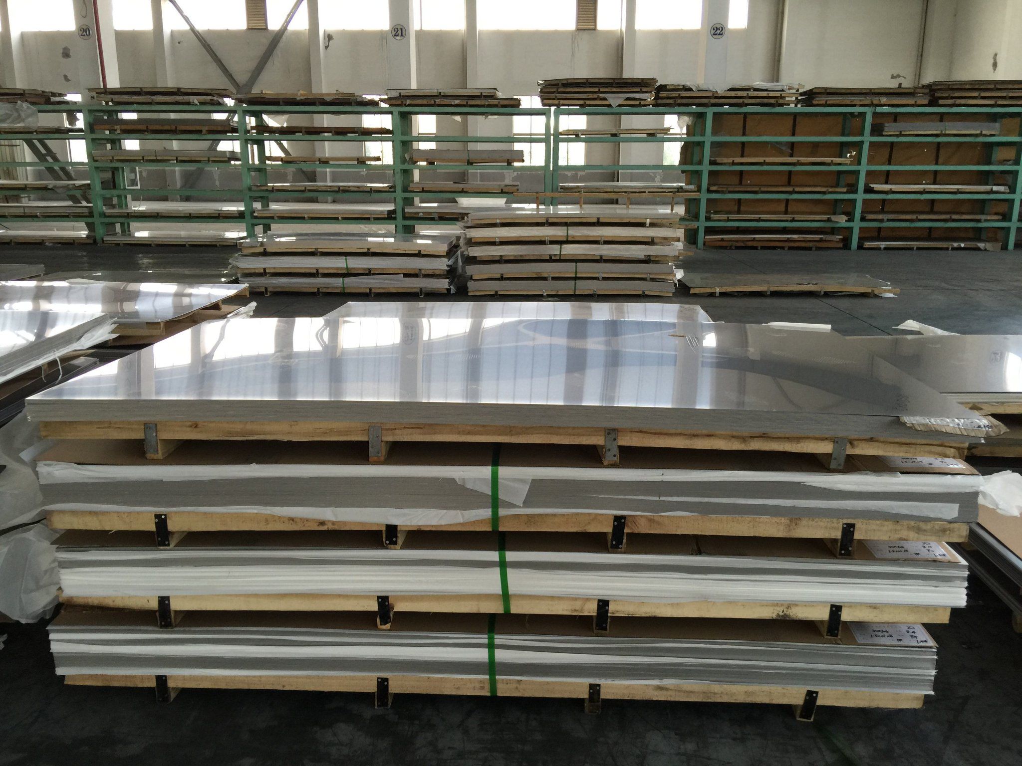 1550mm Customized  Width EN 1.4301 Stainless Steel X5CrNi18-10 SS Sheet 1.2-3.0mm